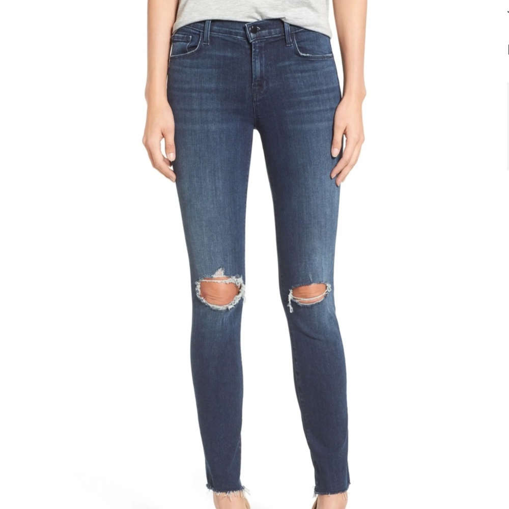 J Brand '811' Ankle Skinny Jeans - Picture 1 of 9